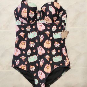 pusheen bathing suit